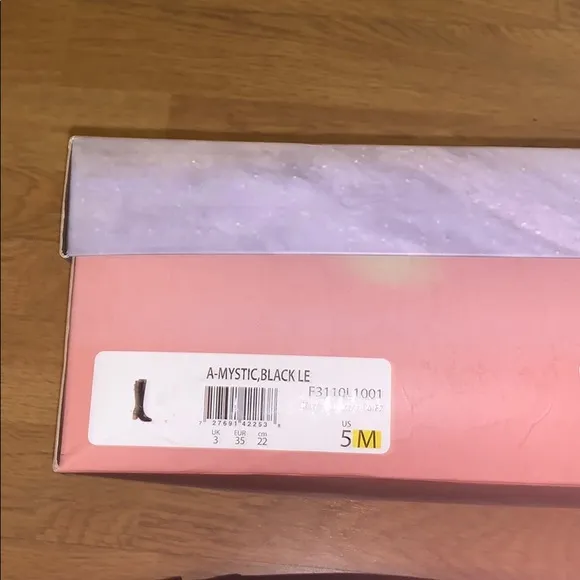 NIB Franco Sarto Mystic Knee High Black Boots, 5M