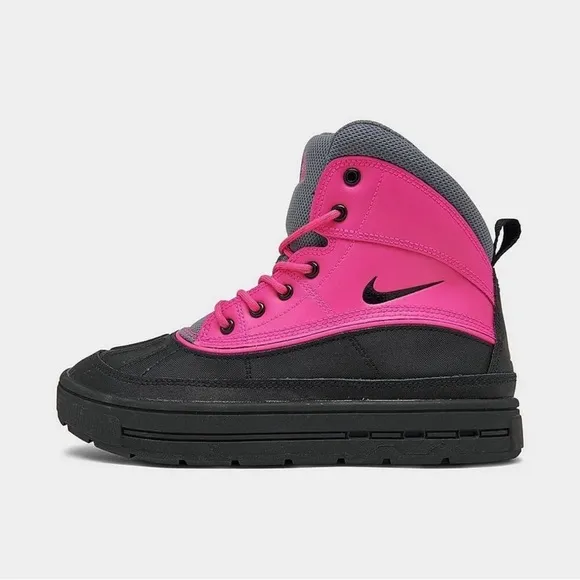 NIB GIRLS' BIG KIDS' NIKE WOODSIDE 2 HIGH ACG WINTER BOOTS  524876 600