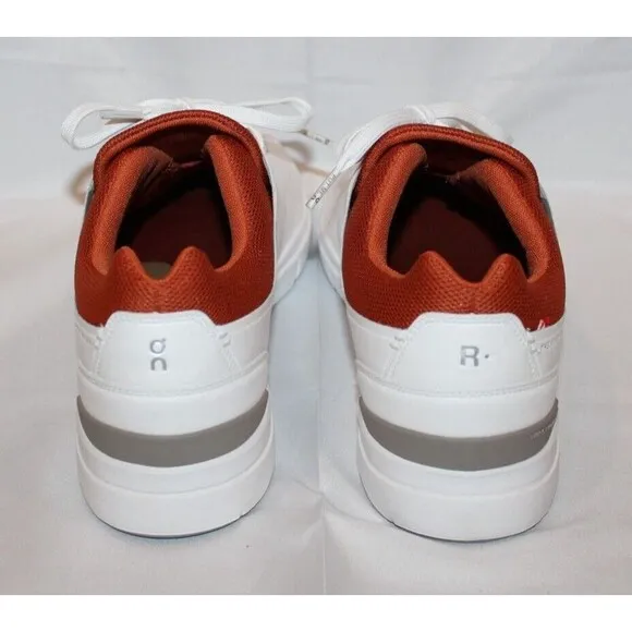 NIB ON CLOUD Men's The Roger Advantage Sneakers Shoes White‎ Rust