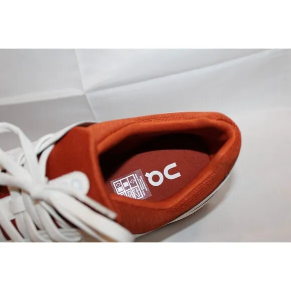 NIB ON CLOUD Men's The Roger Advantage Sneakers Shoes White‎ Rust