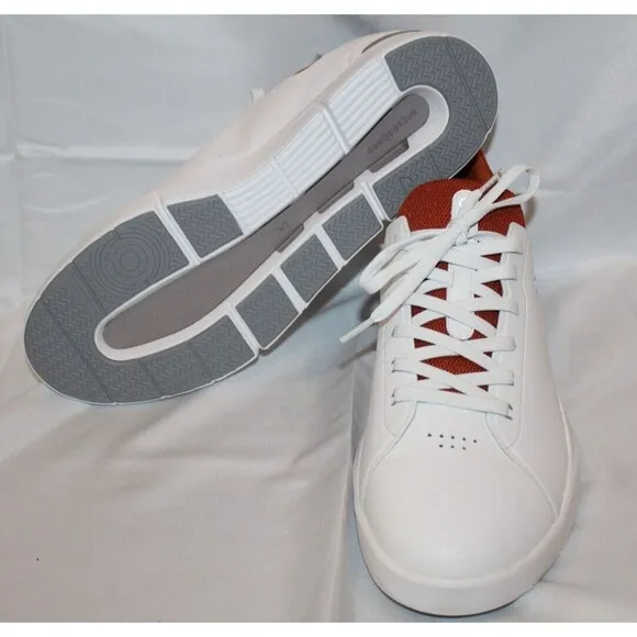 NIB ON CLOUD Men's The Roger Advantage Sneakers Shoes White‎ Rust