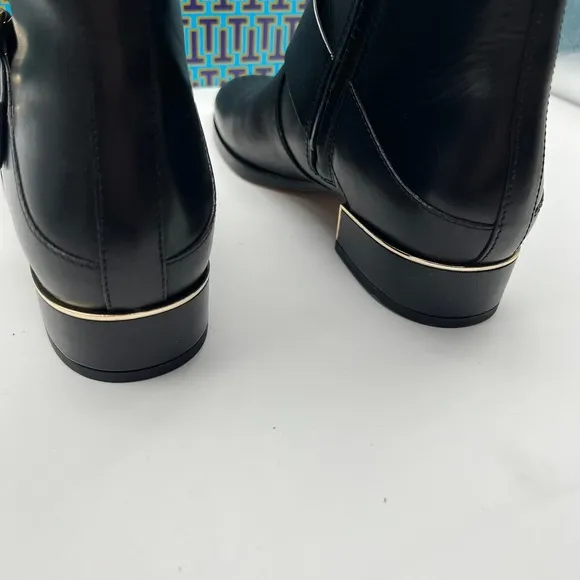 NIB Tory Burch Sofia Tall Riding Boots in‎ Black Size 6.5