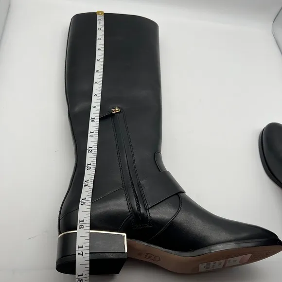 NIB Tory Burch Sofia Tall Riding Boots in‎ Black Size 6.5