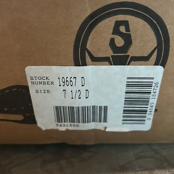NIB Sheplers western Black Boots
