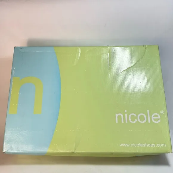 Nicole Brown Distressed Leather Riding Boots with Box 7.5M
