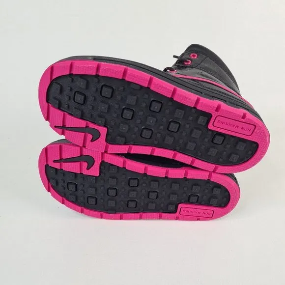 Nike ACG Woodside 2 Little Girl's Winter Boots Black Pink