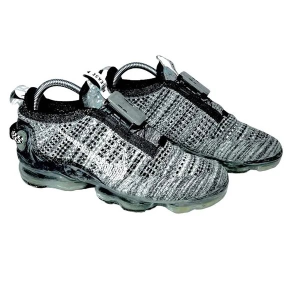 Nike Air Vapormax FlyKnit Oreo‎ Black White Fly Ease Running Shoes