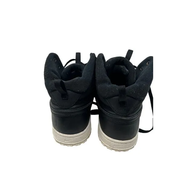 Nike Court Vision Mid Winter Boots Black Phantom Mens 11.5