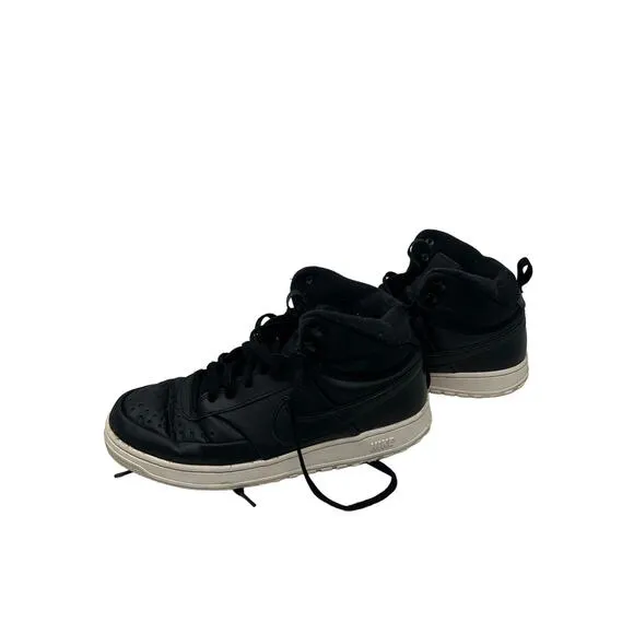 Nike Court Vision Mid Winter Boots Black Phantom Mens 11.5