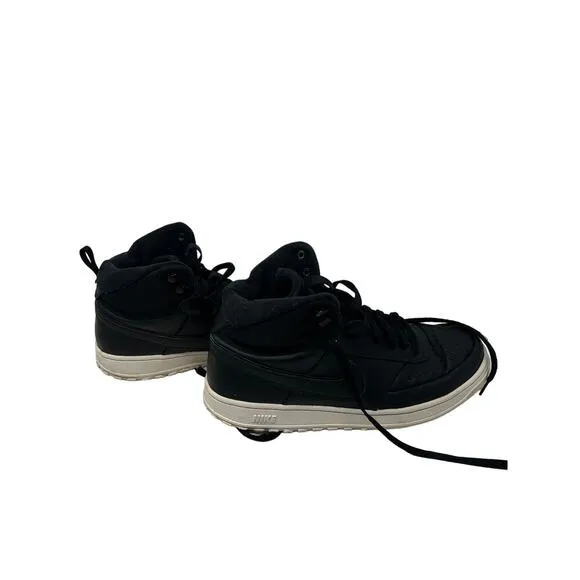 Nike Court Vision Mid Winter Boots Black Phantom Mens 11.5
