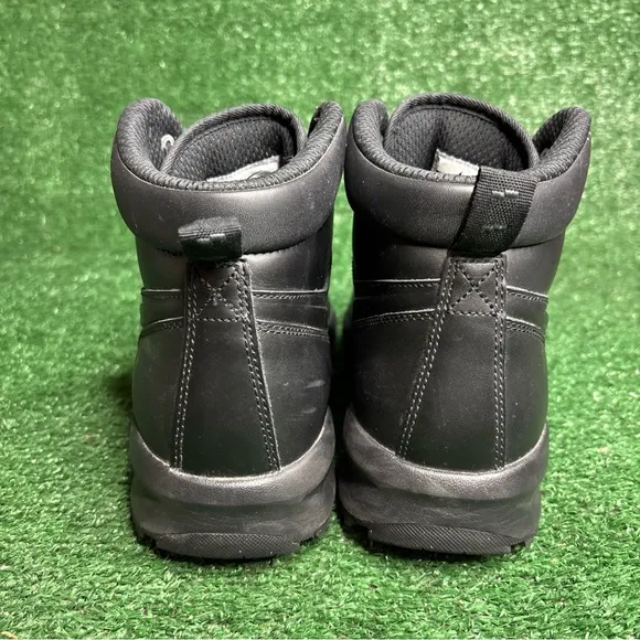 Nike Mens Manoa Leather SE Winter Boots Shoe Triple Black DC8892-001 Size 11