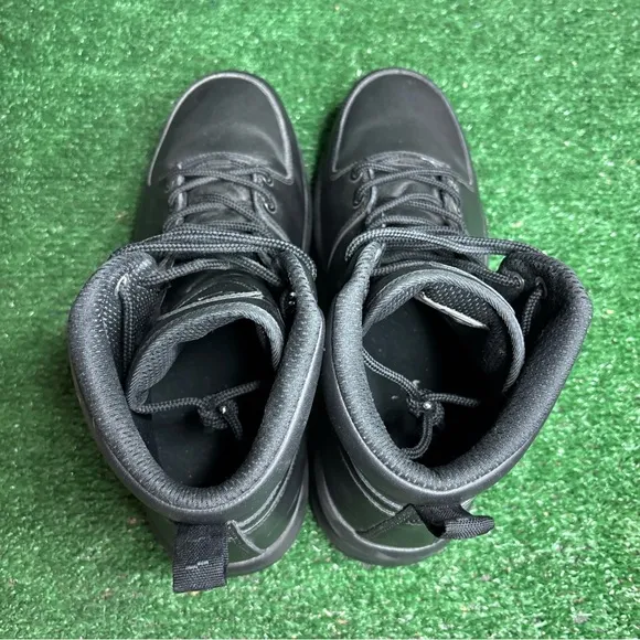 Nike Mens Manoa Leather SE Winter Boots Shoe Triple Black DC8892-001 Size 11