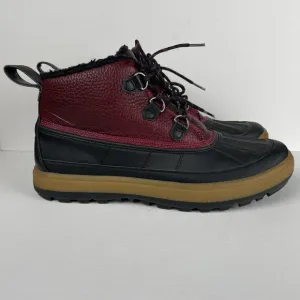 Nike Woodside Chuka 2 Duck Boots Fireberry Red Hiking Gorp - Women's Size 9.5