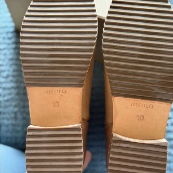 Nisolo Tan Leather Boots