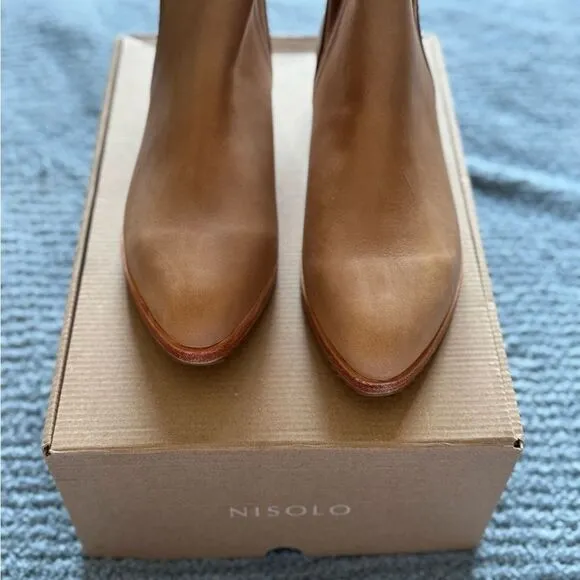 Nisolo Tan Leather Boots
