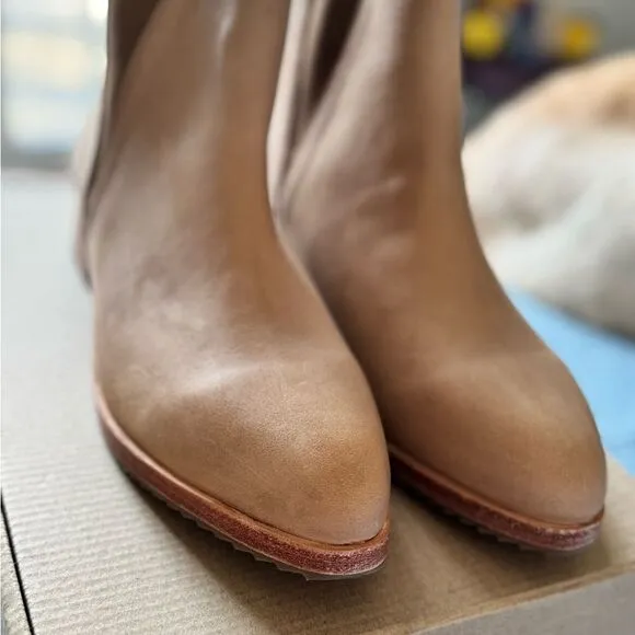 Nisolo Tan Leather Boots