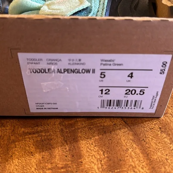NORTH FACE KIDS' TODDLER ALPENGLOW II WINTER BOOTS