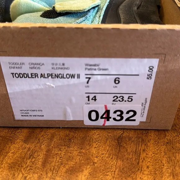 NORTH FACE KIDS' TODDLER ALPENGLOW II WINTER BOOTS