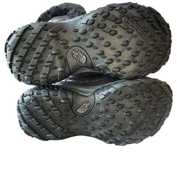 North Face Nuptse Black Goose Down Snow Winter Wateroroof Puffer Boots 13