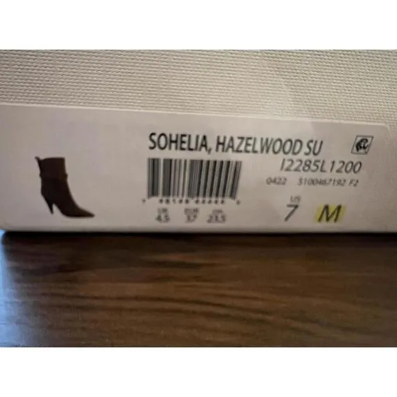 NWB VERONICA BEARD SOHELIA SUEDE HAZLEWOOD HIGH HEEL BUCKLE BOOTS US SZ 7M $550