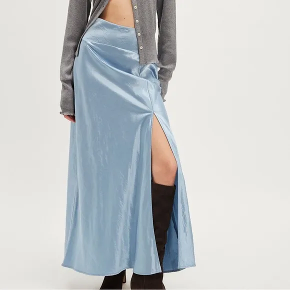 NWOT Free People Sasha Maxi Skirt - Mountain Spring - Size 6