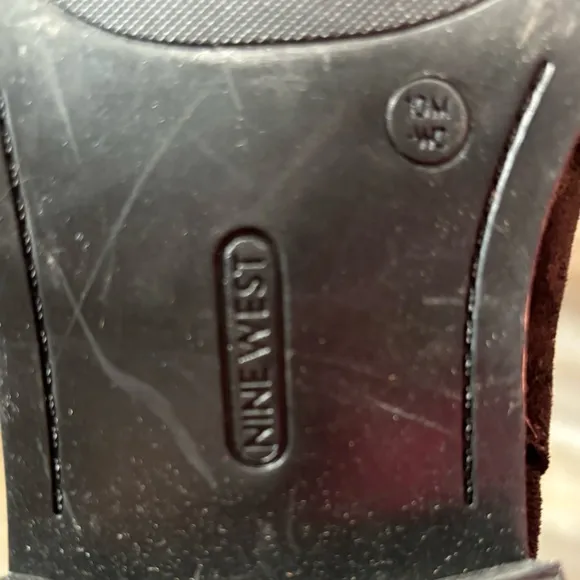 NWOT Nine West Allair Black Suede Over the Knee Boots