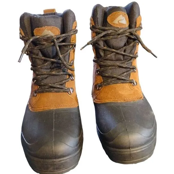 NWOT Ozark Trail brown snow winter boots Size 8