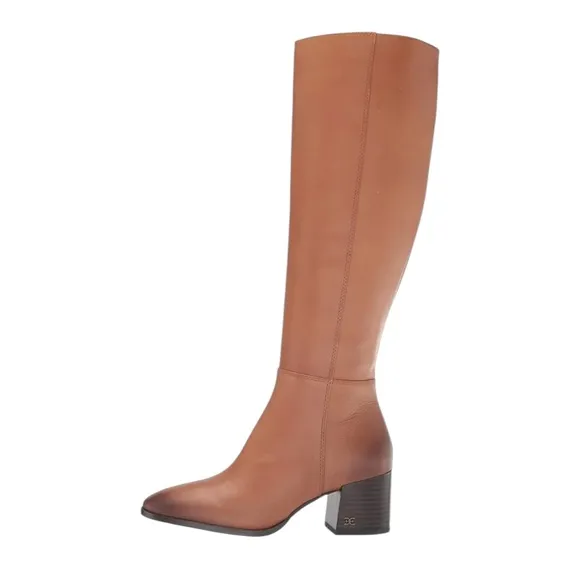 NWOT Sam Edelman Kerby Knee-High Leather Light Brown Boots – Sz 10M