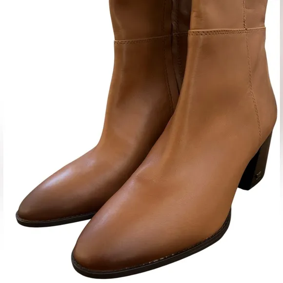 NWOT Sam Edelman Kerby Knee-High Leather Light Brown Boots – Sz 10M