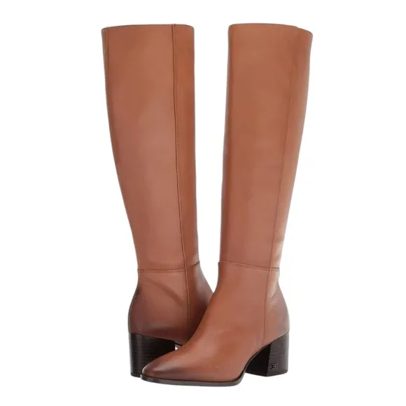 NWOT Sam Edelman Kerby Knee-High Leather Light Brown Boots – Sz 10M
