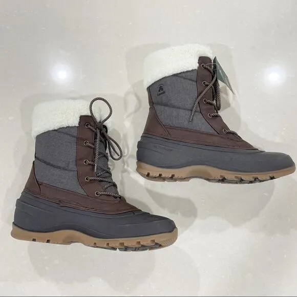 NWT Kamik Moonstone Winter Boots Waterproof Lace Up Snow 11