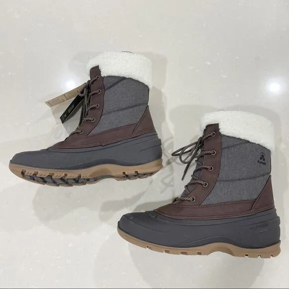 NWT Kamik Moonstone Winter Boots Waterproof Lace Up Snow 11