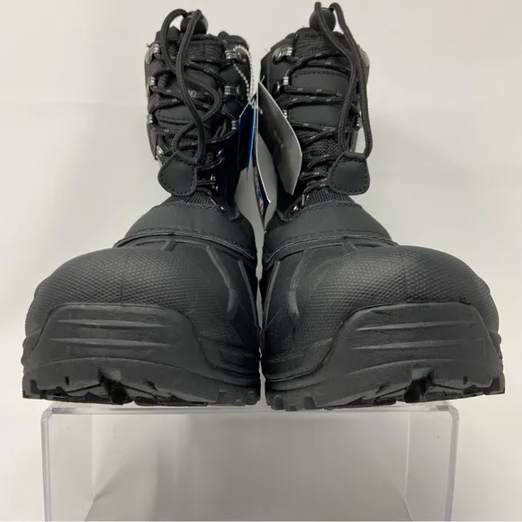NWT Men’s Khombu Black Insulated Drawstring Waterproof Winter Boots SZ 10