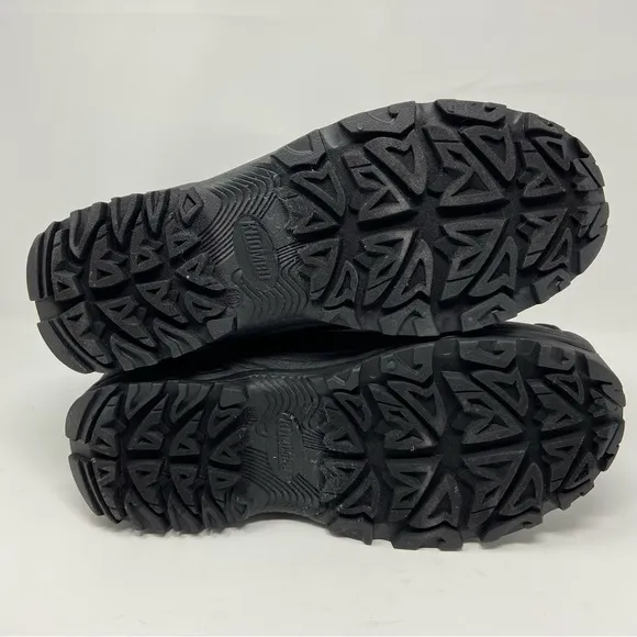 NWT Men’s Khombu Black Insulated Drawstring Waterproof Winter Boots SZ 10