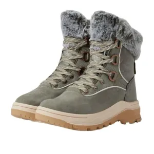 NWT Roxy Yuma Alpine Faux Fur Leather Womens Winter Ankle Boots Size 10 NEW