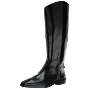 NWT Sam Edelman Womens Cesar Black Square Toe Knee High Riding Boots Size 8.5M