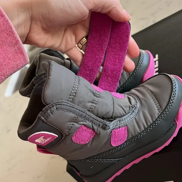 NWT Sorel Toddler Whitney II Strap Winter Boot