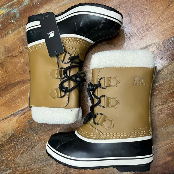 NWT Sorel Youth Yoot Pac Waterproof Boots
