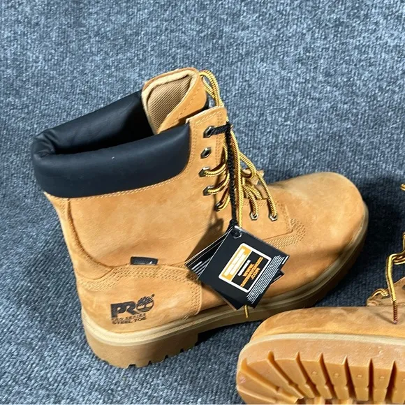 NWT Timberland PRO Men's 8&quot; Direct Attach Waterproof  Boots Sz 11