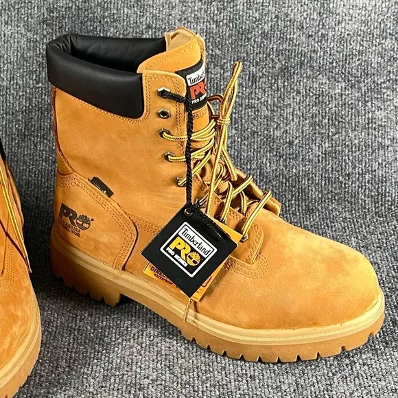 NWT Timberland PRO Men's 8&quot; Direct Attach Waterproof  Boots Sz 11