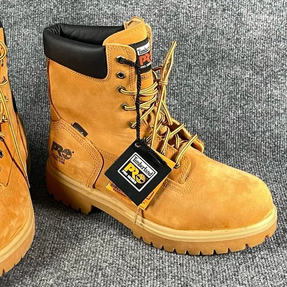 NWT Timberland PRO Men's 8&quot; Direct Attach Waterproof  Boots Sz 11