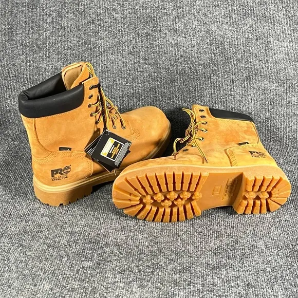 NWT Timberland PRO Men's 8&quot; Direct Attach Waterproof  Boots Sz 11