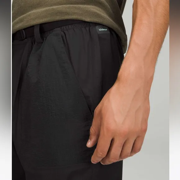 NWT Waterproof Rain Shell Hiking Pant 30&quot;L/  BLK M