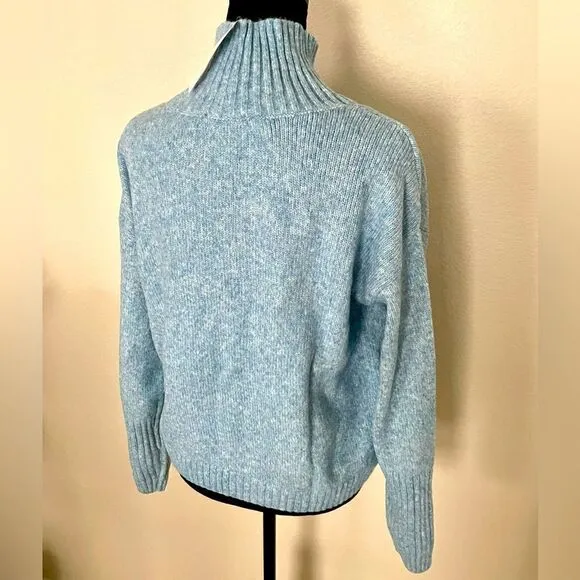 NWT White House Black Market Cable Knit Turtleneck Sweater