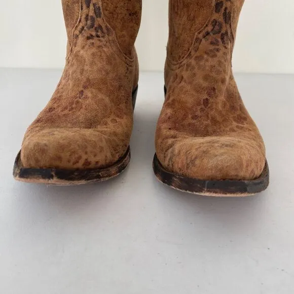 Old Gringo Leopardito Ochre Viejo Boots Shoes Brown Tan