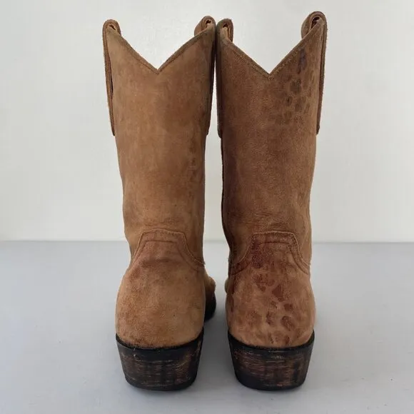 Old Gringo Leopardito Ochre Viejo Boots Shoes Brown Tan
