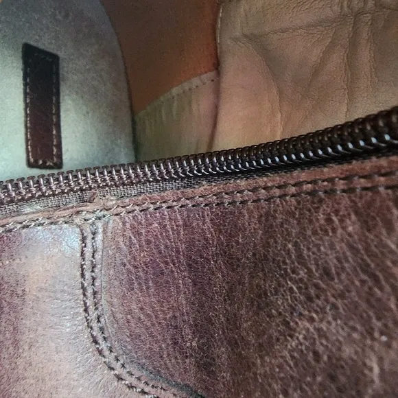 OLUKAI Leather Knee High Boots Kalupili Size 8 Equestrian Brown Stretch Calf