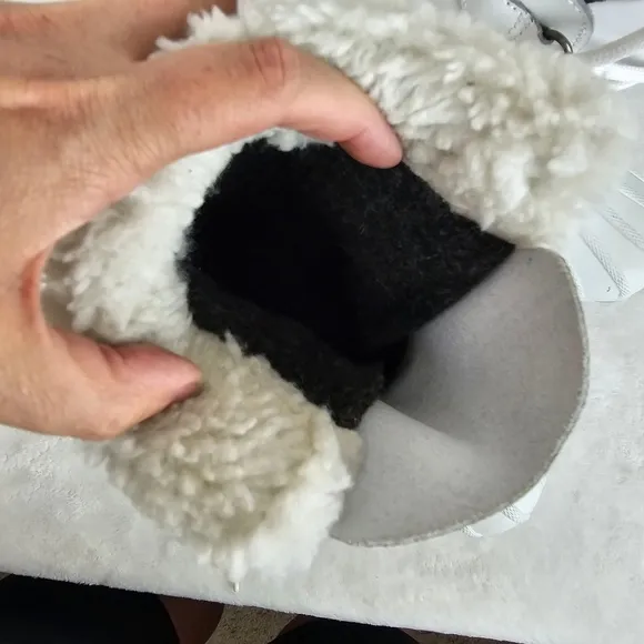 Polaris White Winter Snow Boots