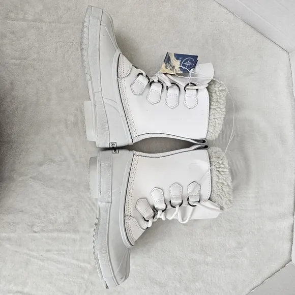 Polaris White Winter Snow Boots