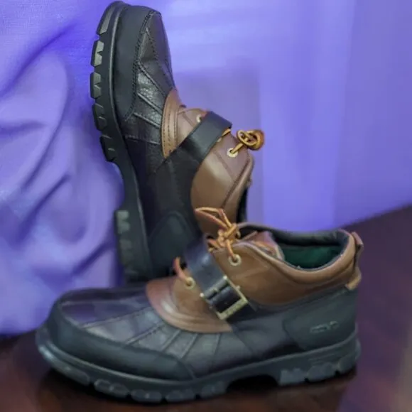 POLO RALPH LAUREN Dover III Men's Winter Boots Size 13D Brown